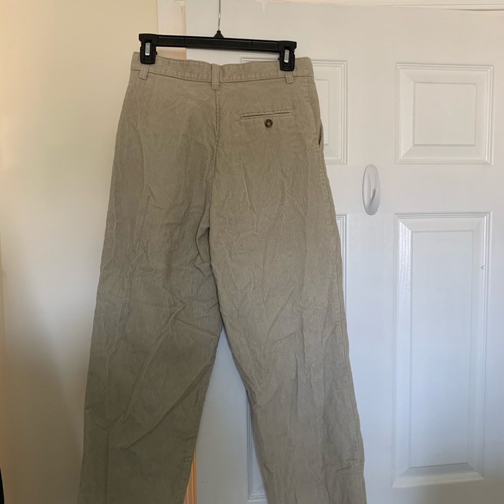 light tan corduroy pants